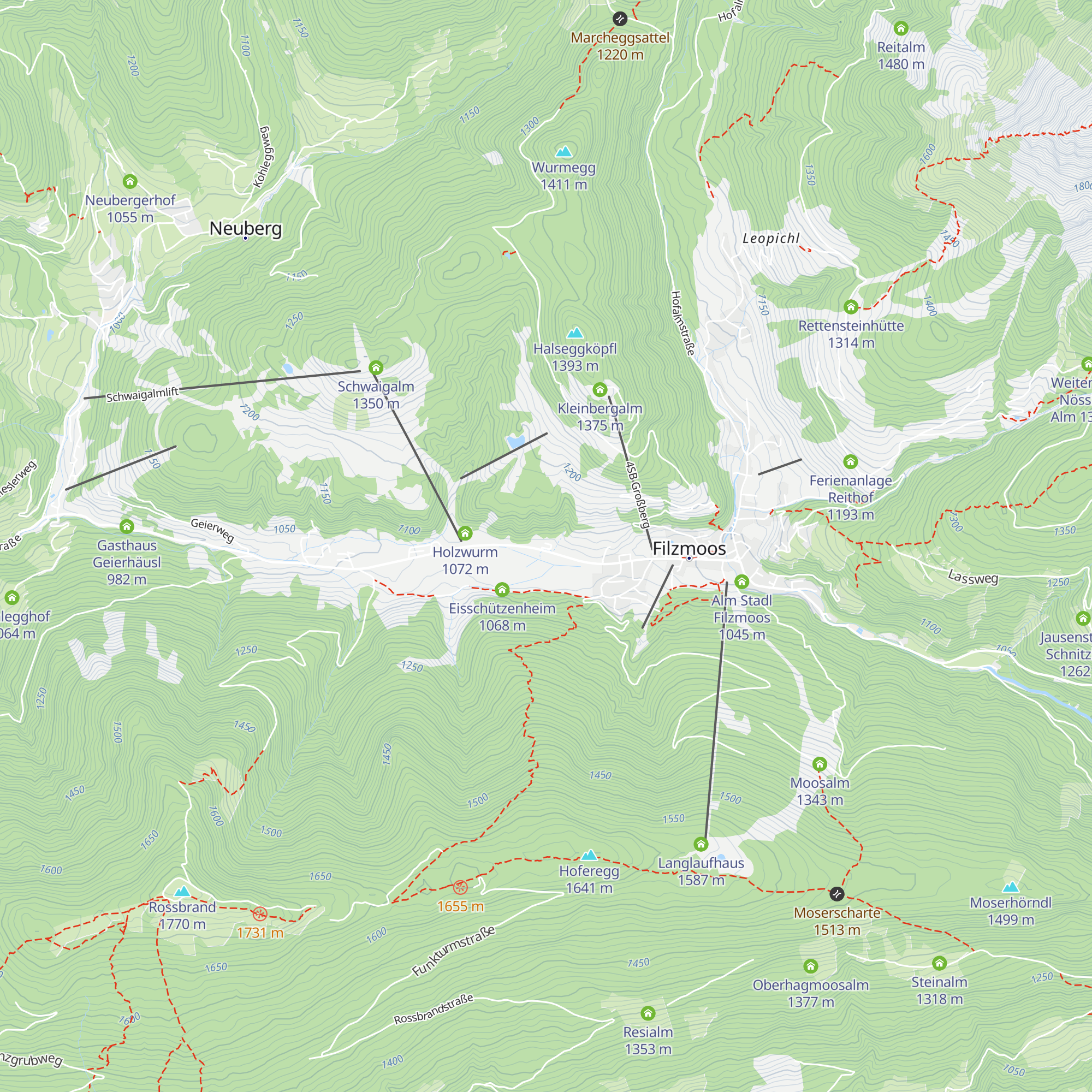 Bioenergie Filzmoos GmbH map