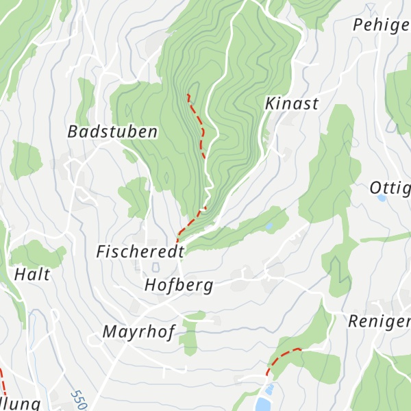 Map of Hofberg Hütte