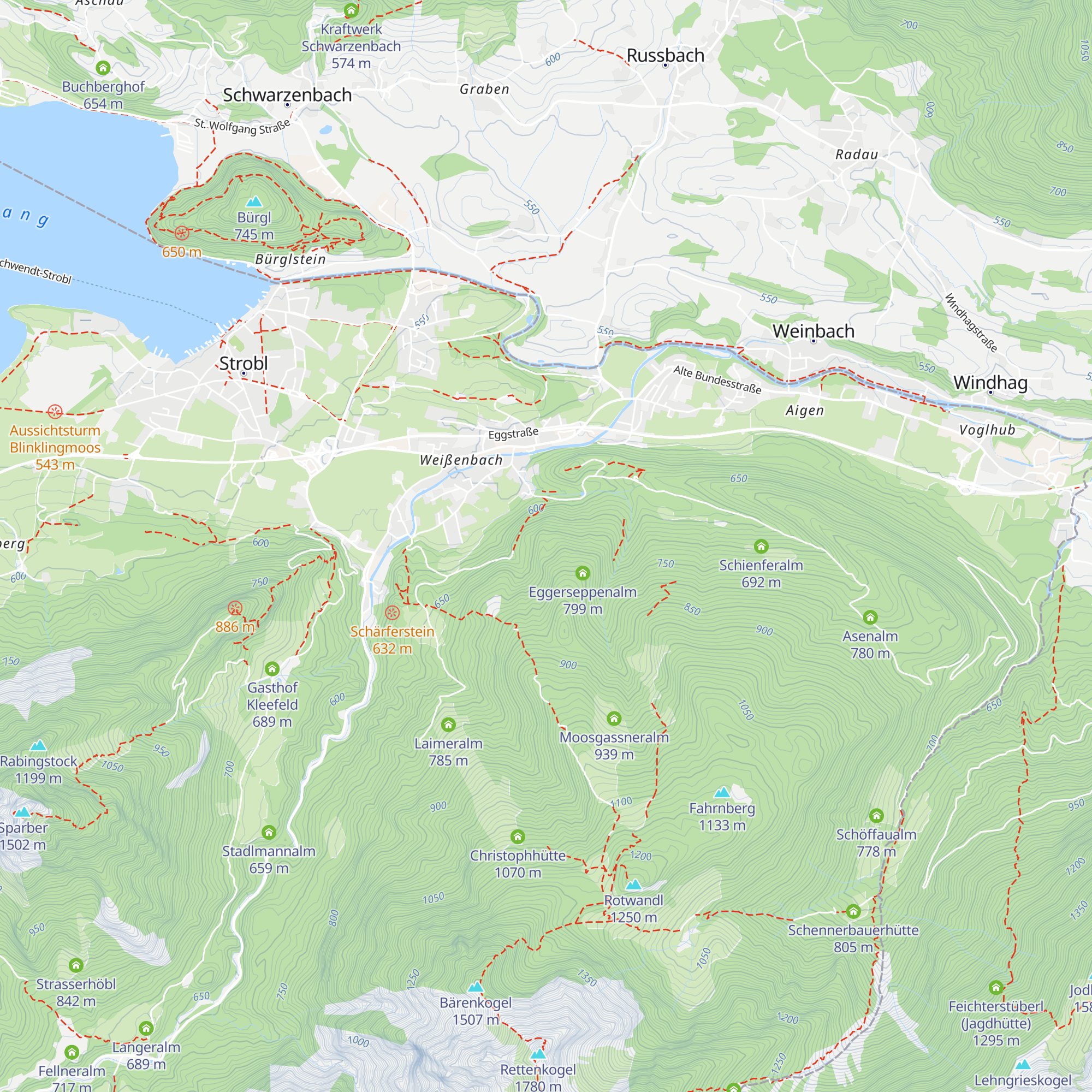 Enterbacher Max Hütte map