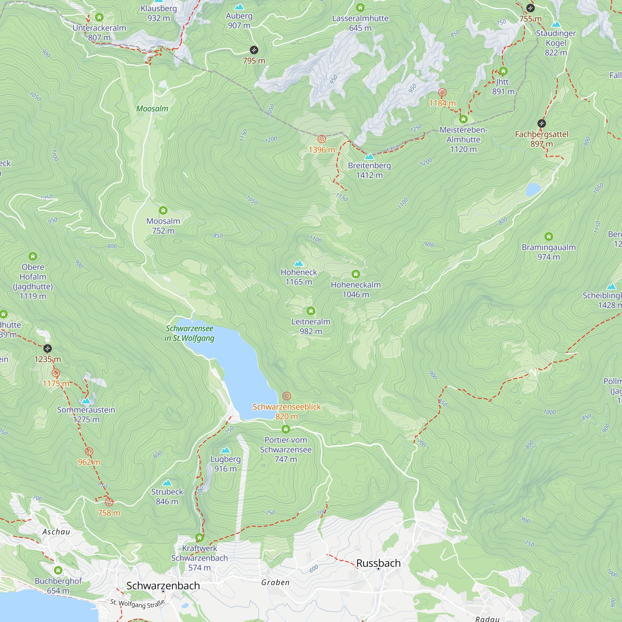 Leitneralm map