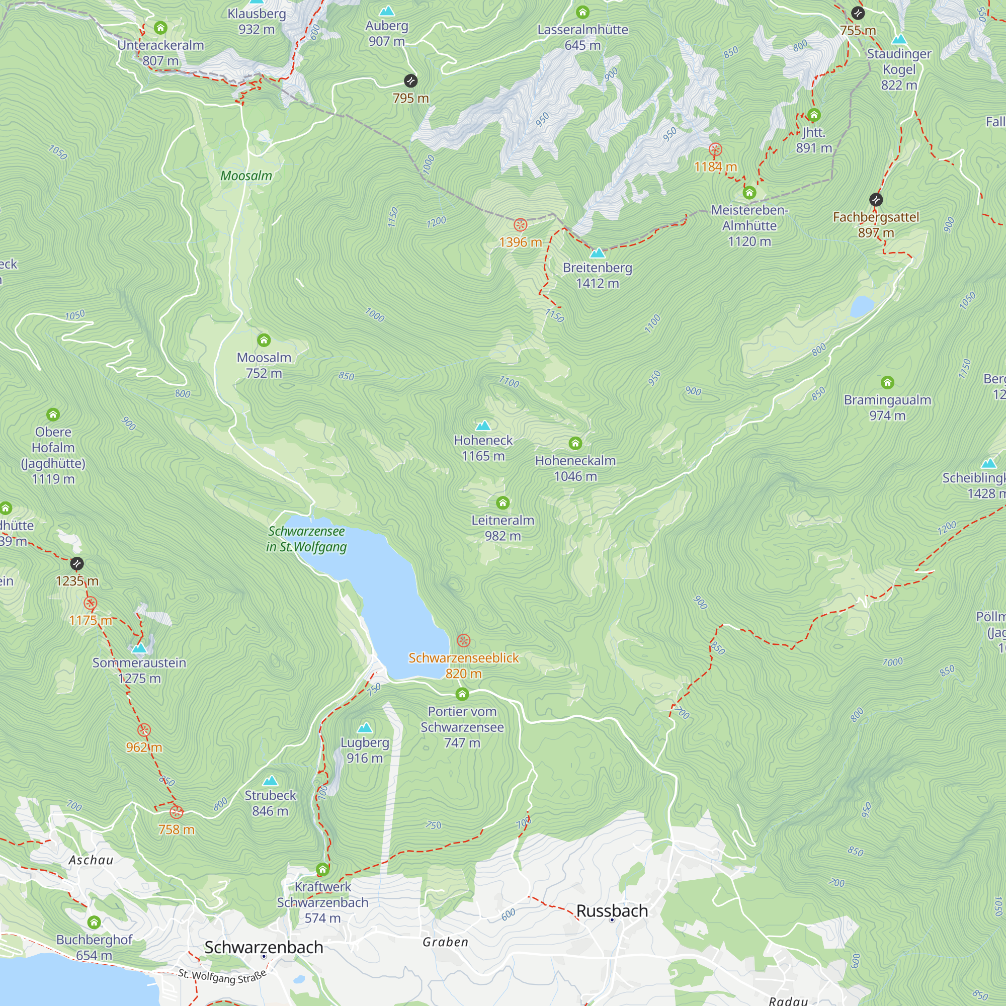 Leitneralm map