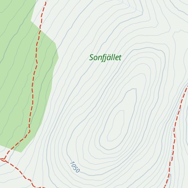 Map of Valmfjället
