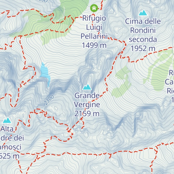 Map of Grande Vergine