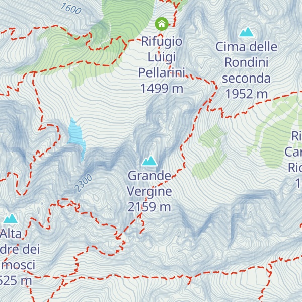 Map of Media Vergine