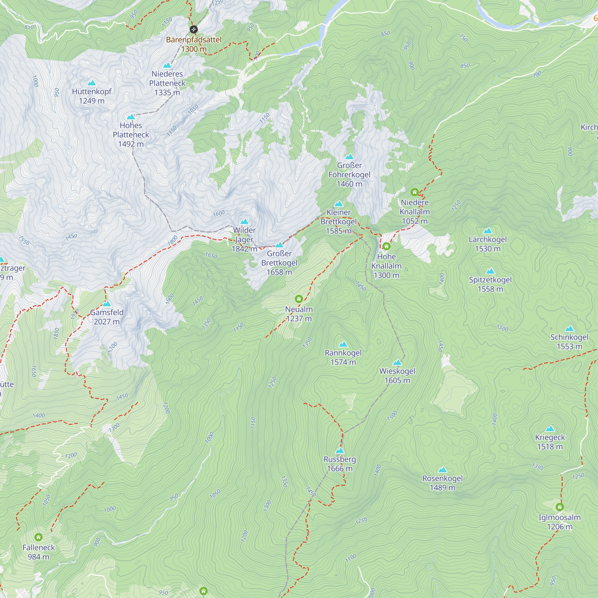 Neualm map