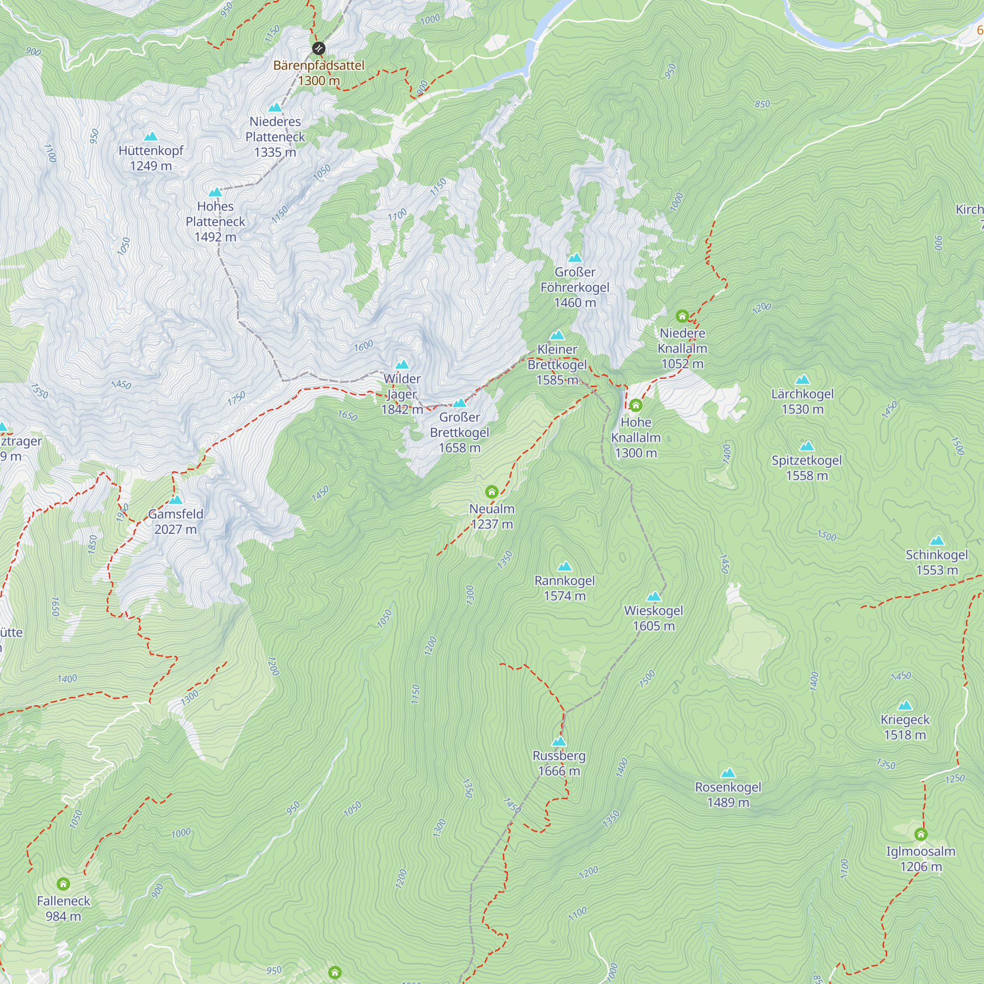 Neualm map