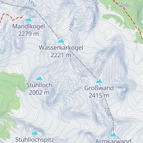 Map of Sternkogel