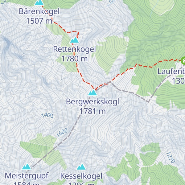 Map of Bergwerkskogl