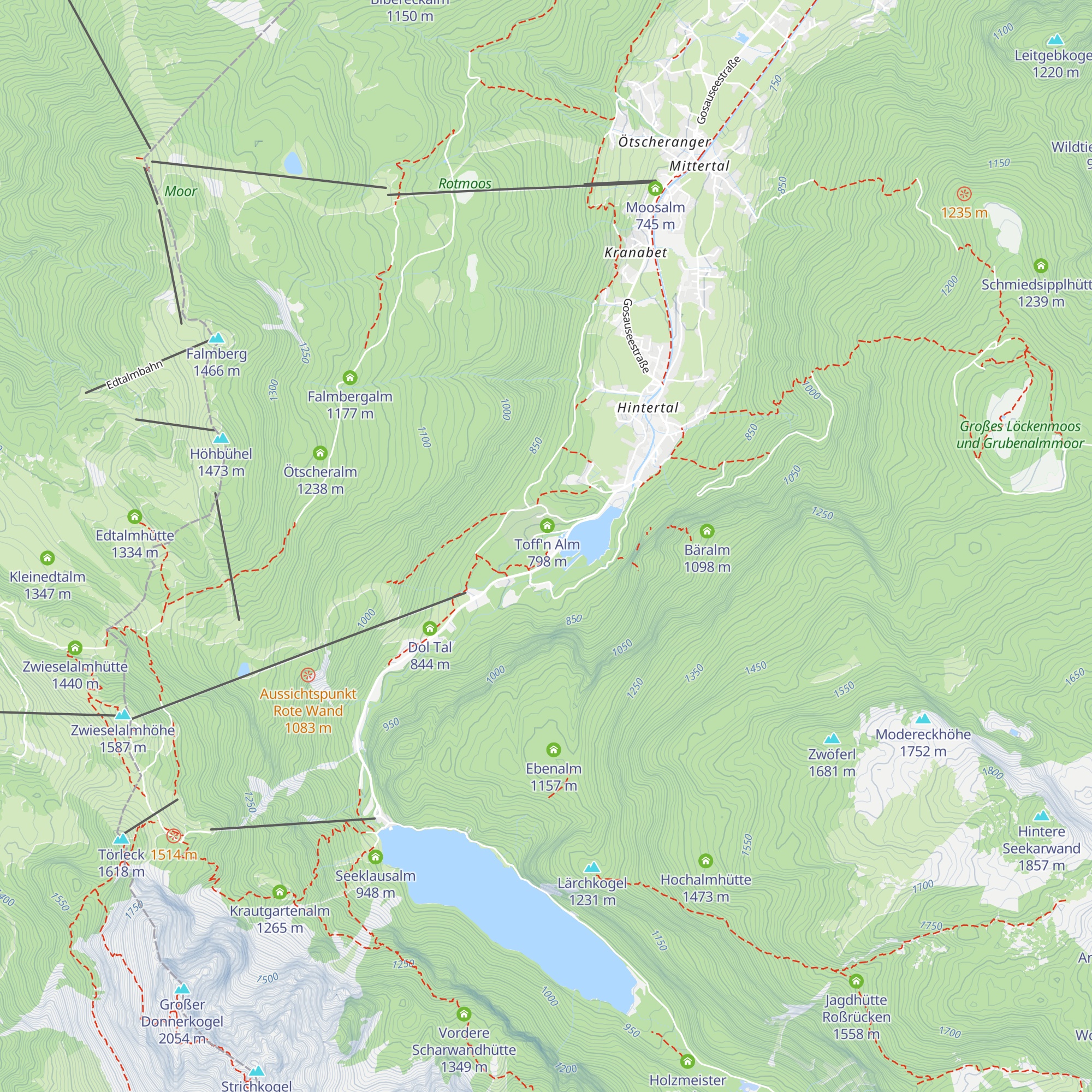 Holzhütte map