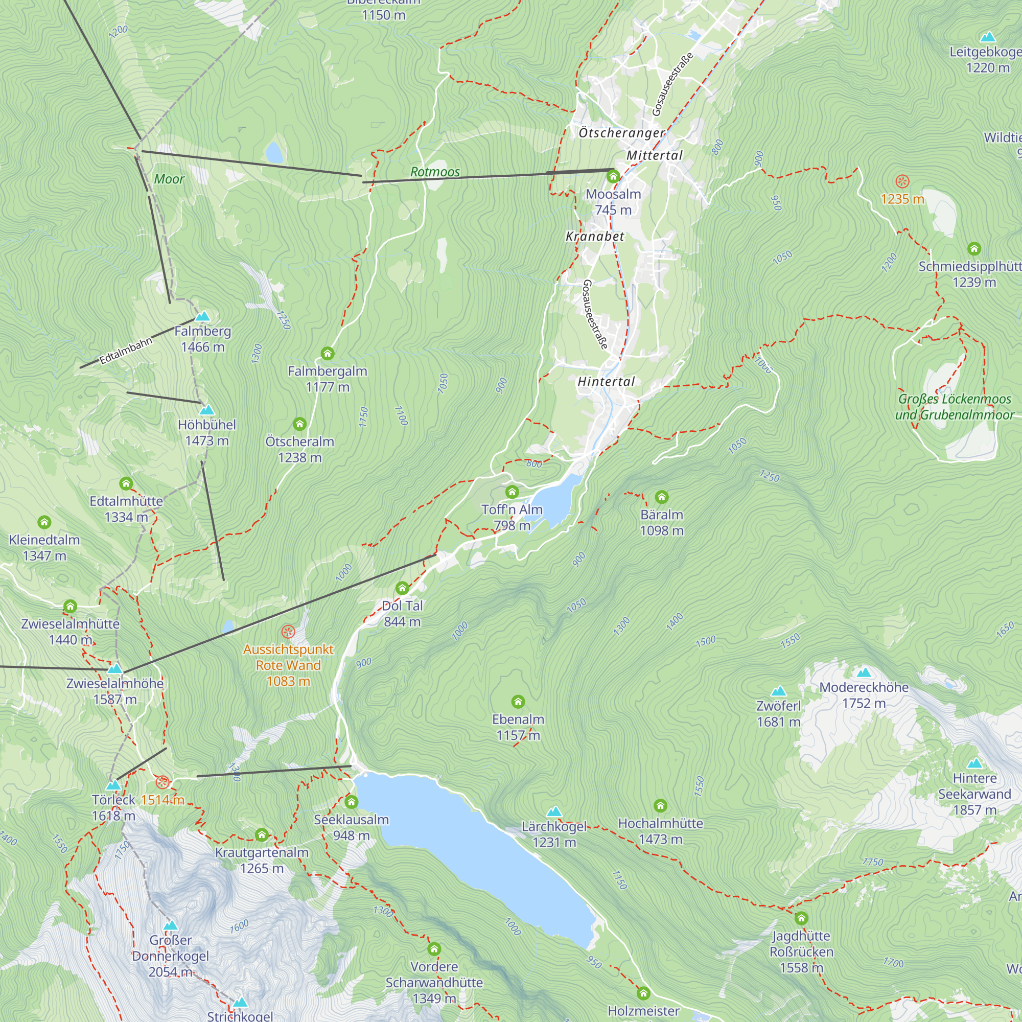 Holzhütte map