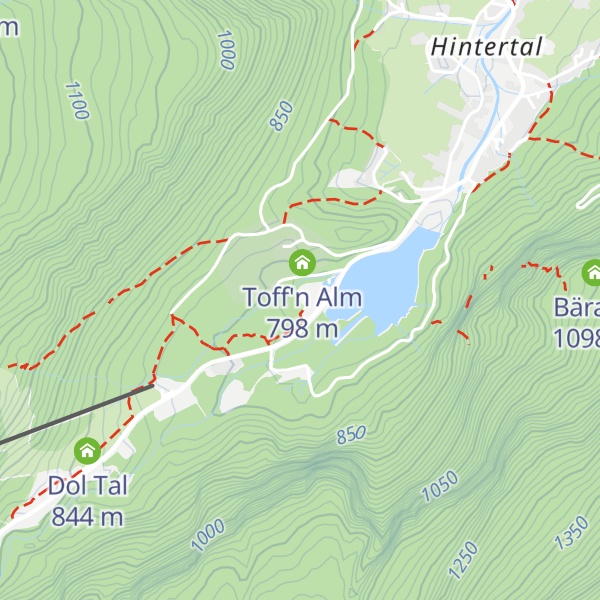 Map of Holzhütte
