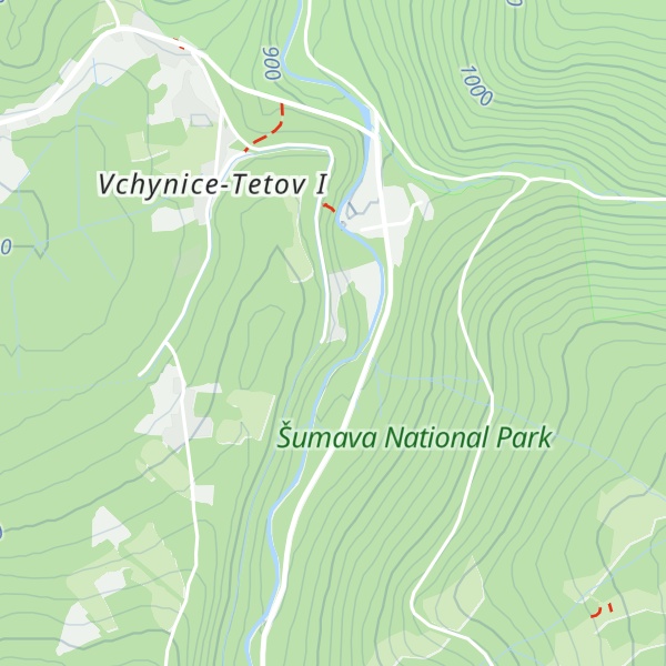 Map of Chata Antygl