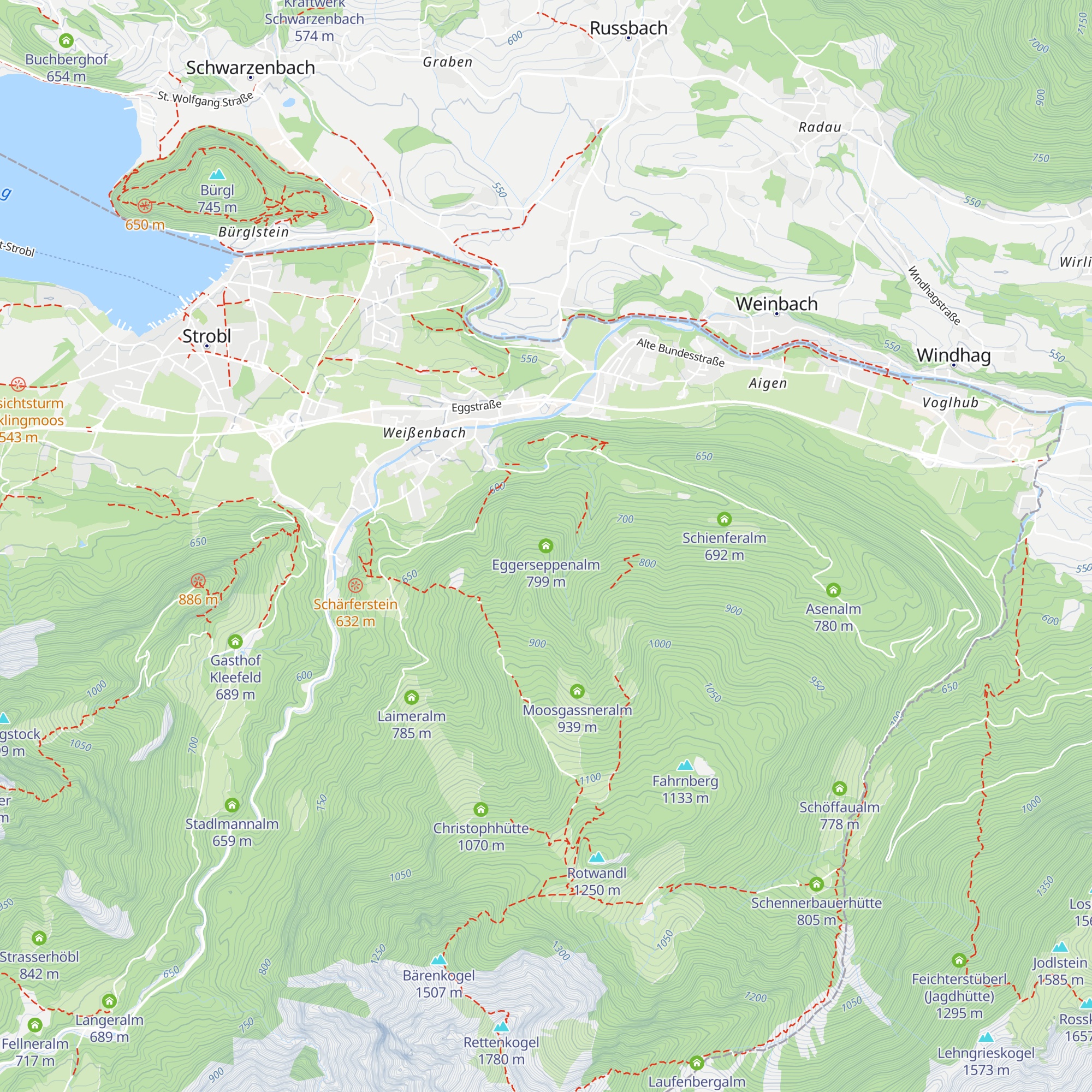 Eggerseppenalm map