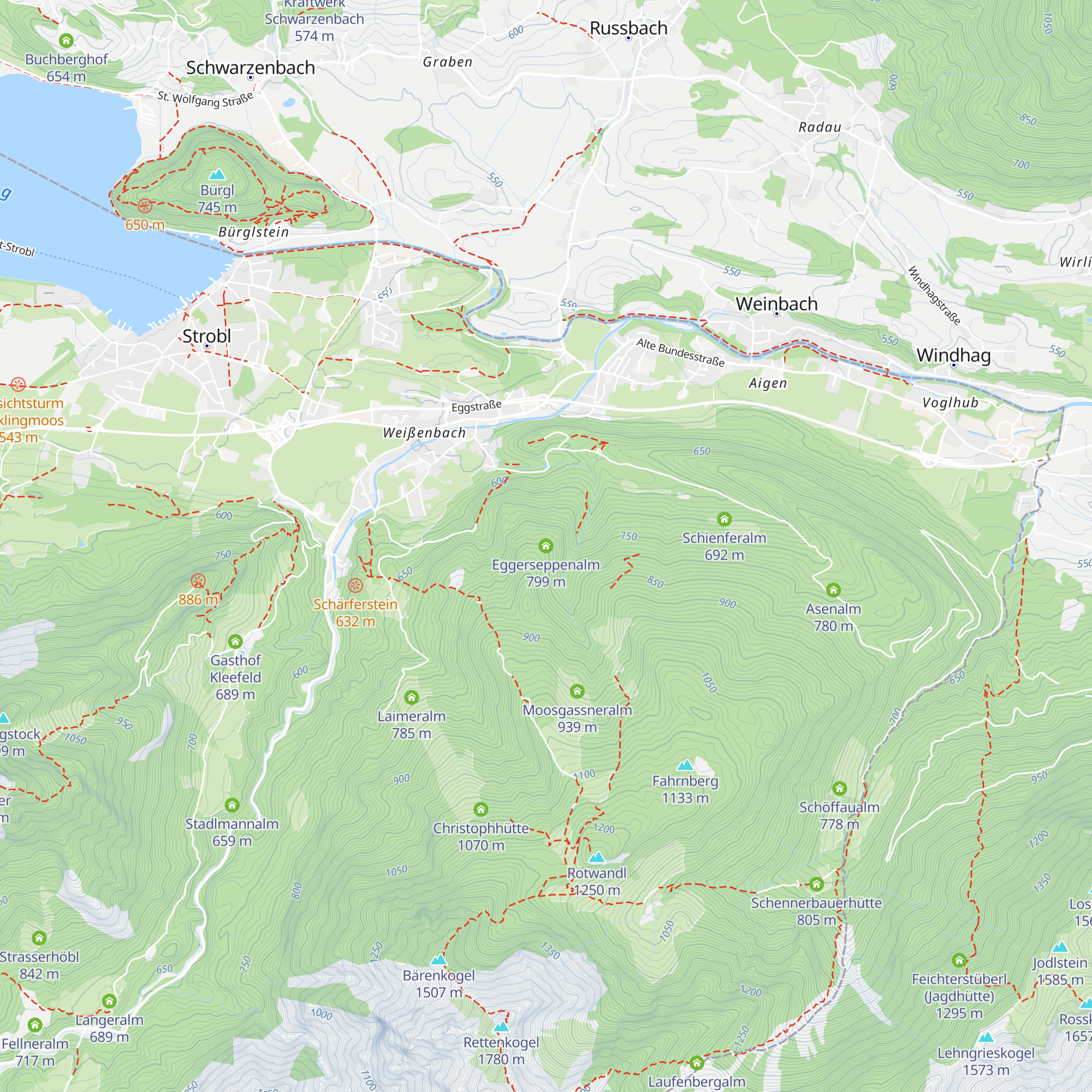Eggerseppenalm map
