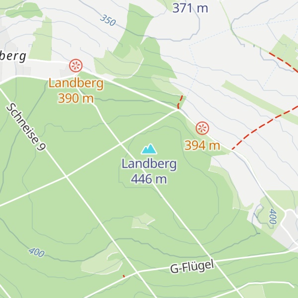 Map of Landberg