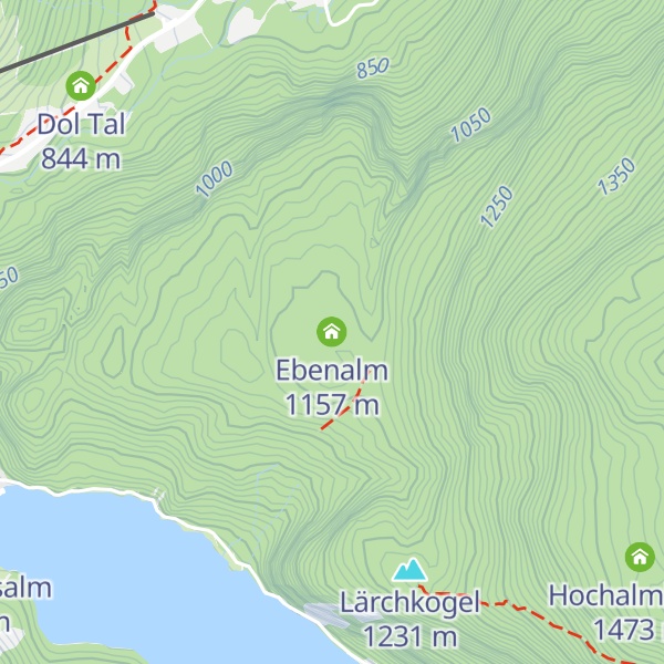 Map of Ebenalm