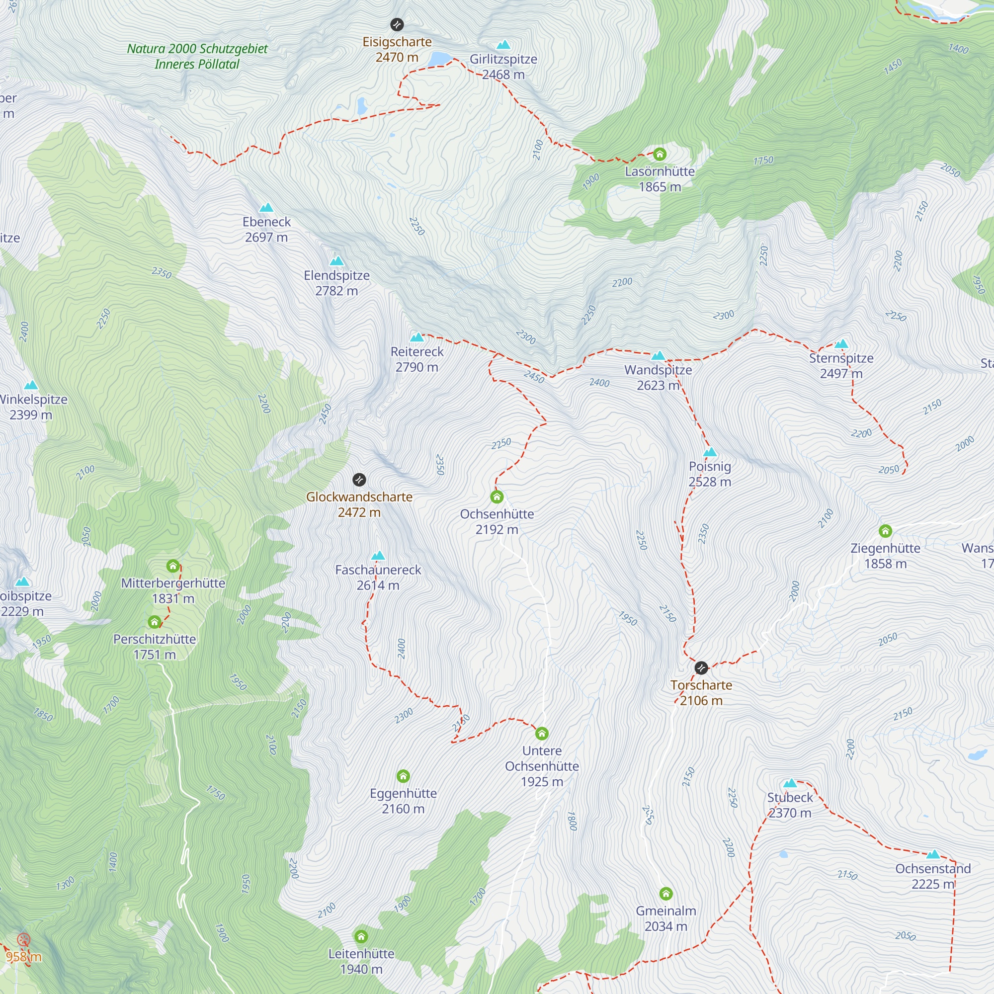 Ochsenhütte map