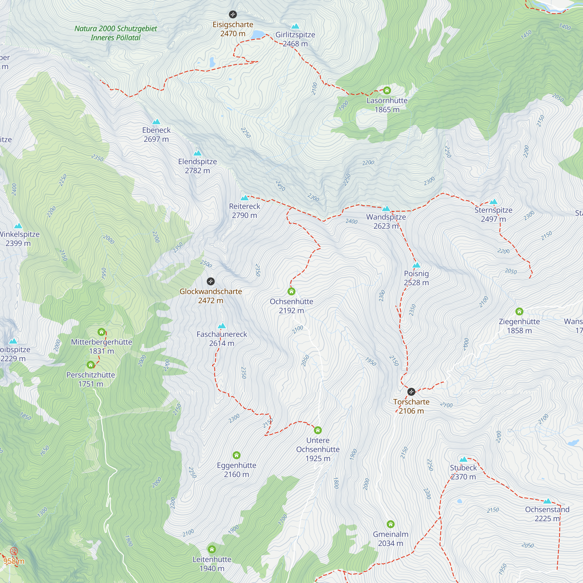 Ochsenhütte map