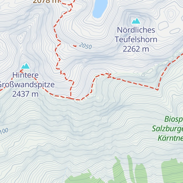 Map of Glöcknerin