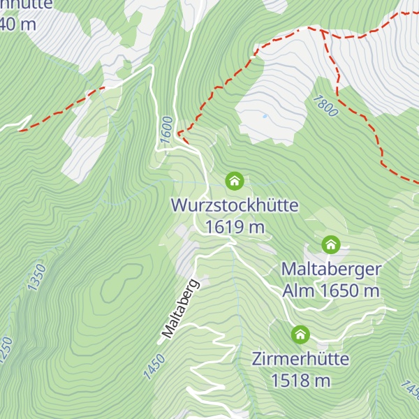 Map of Leonhardhütte