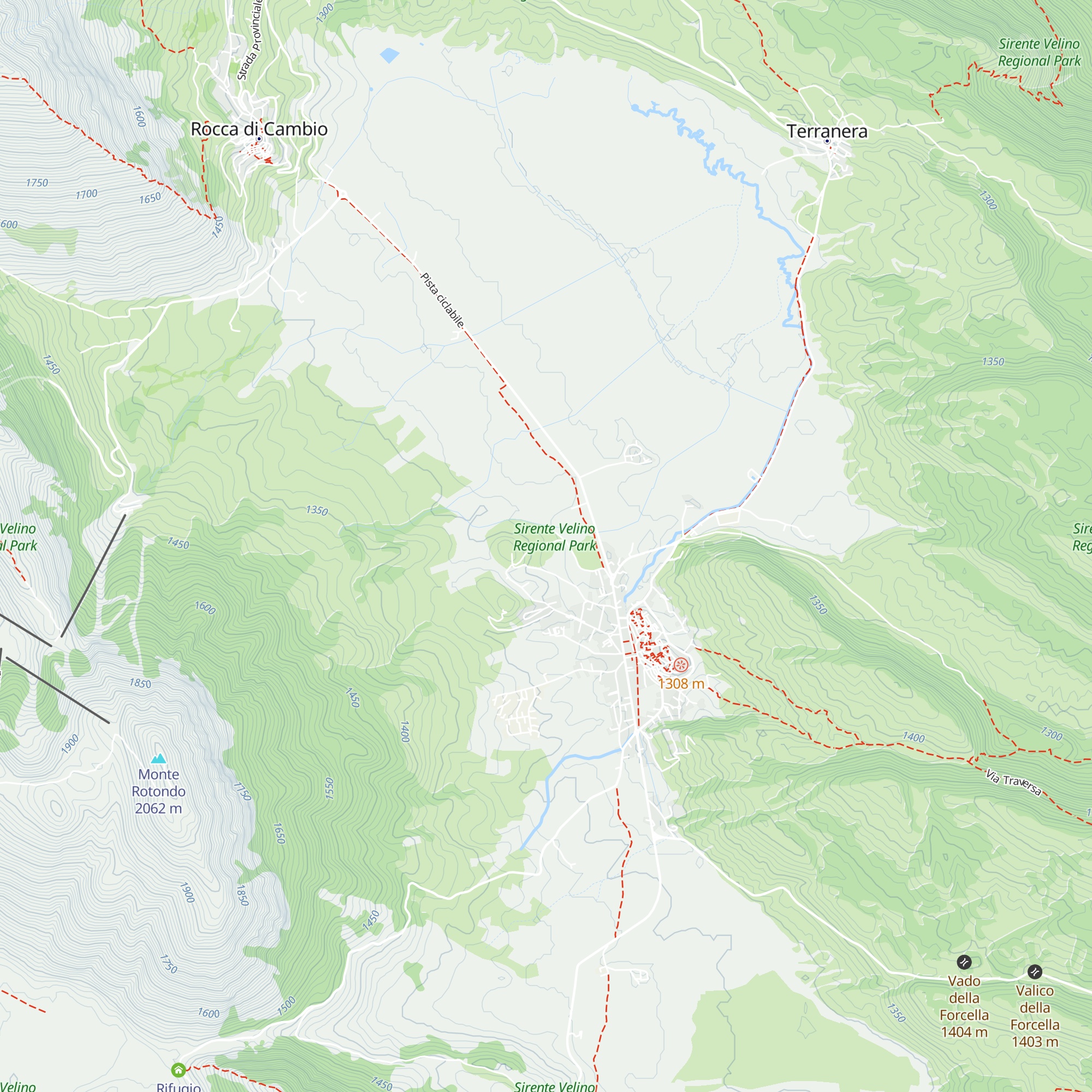 Baita dei Pini map