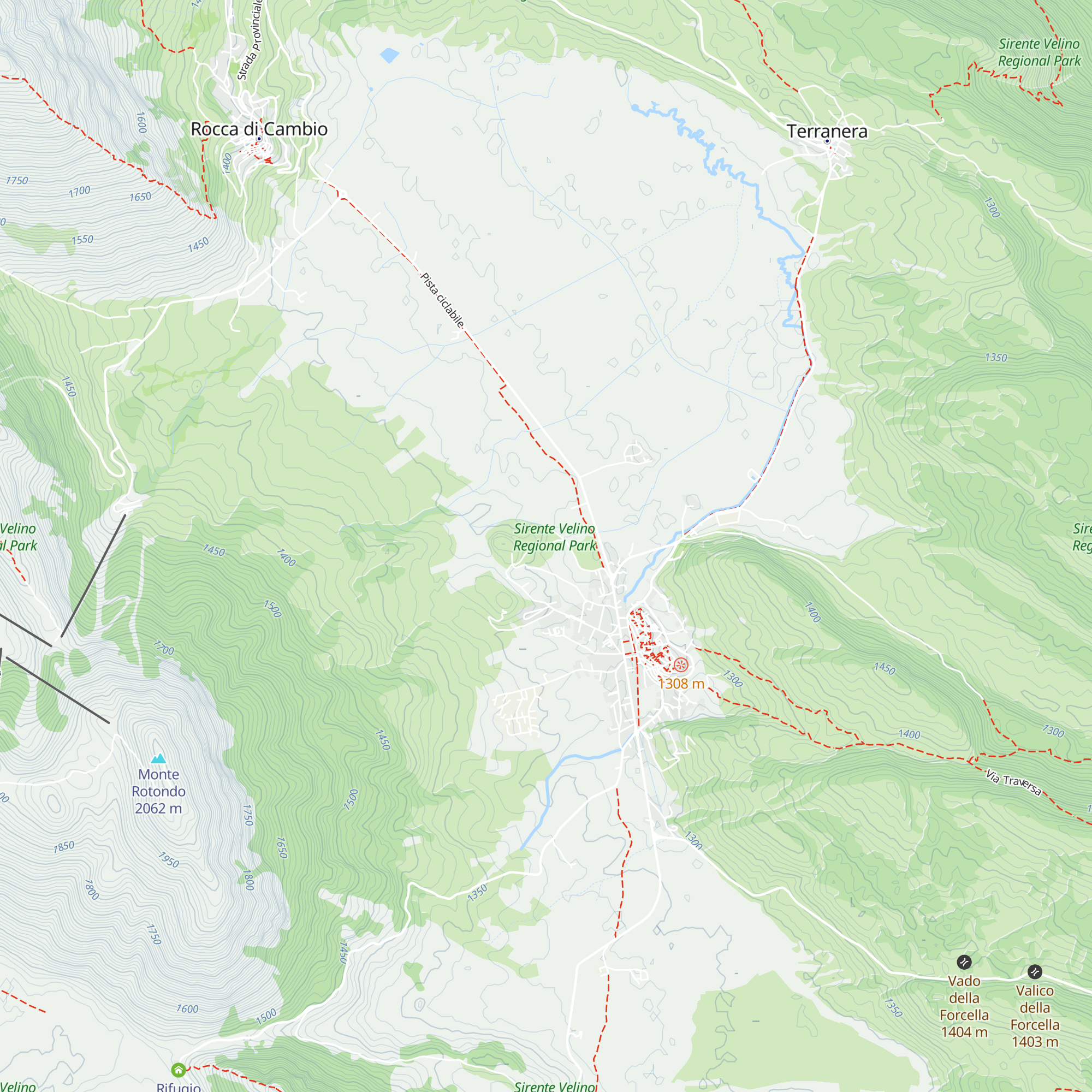 Baita dei Pini map