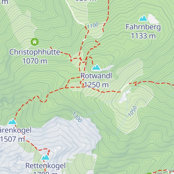 Map of Strasserbauern Hütte