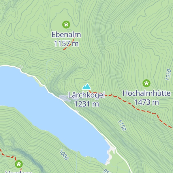 Map of Lärchkogel