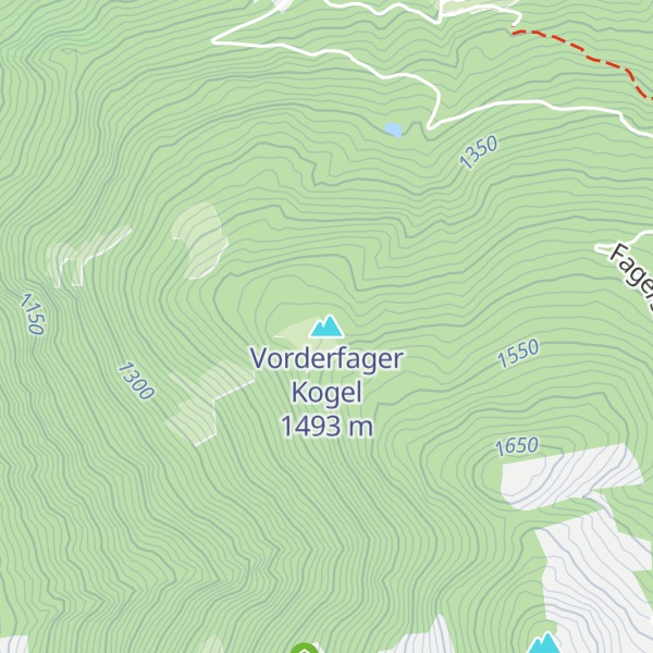 Map of Vorderfager Kogel