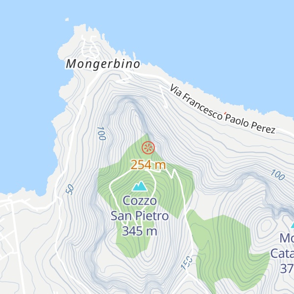 Map of Rifugio Monte Irice
