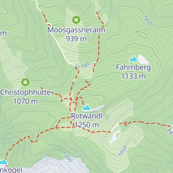 Map of Rettenkogelhütte