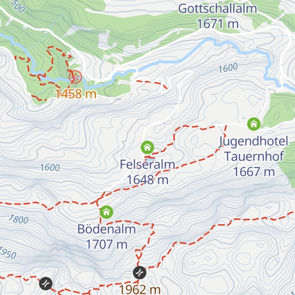Map of Felseralm