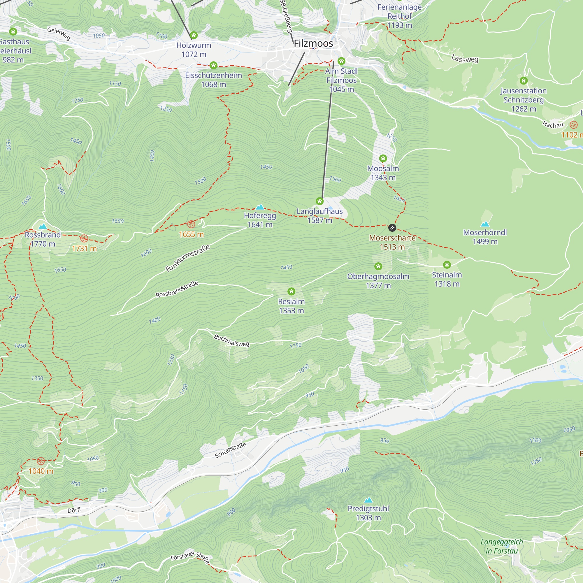 Resialm map