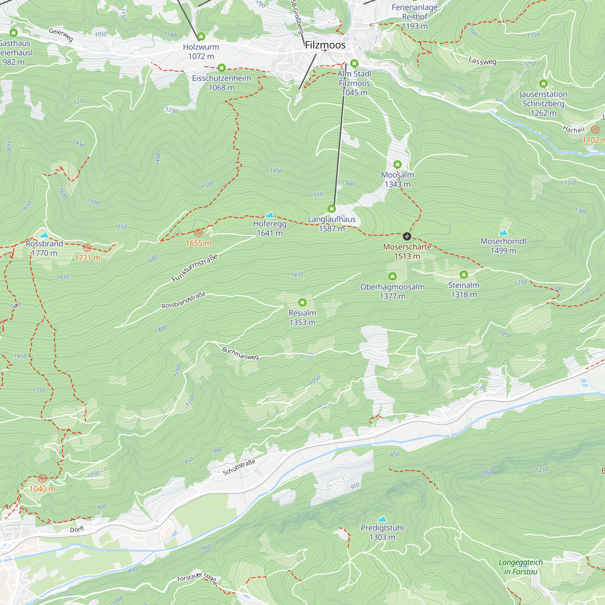Resialm map
