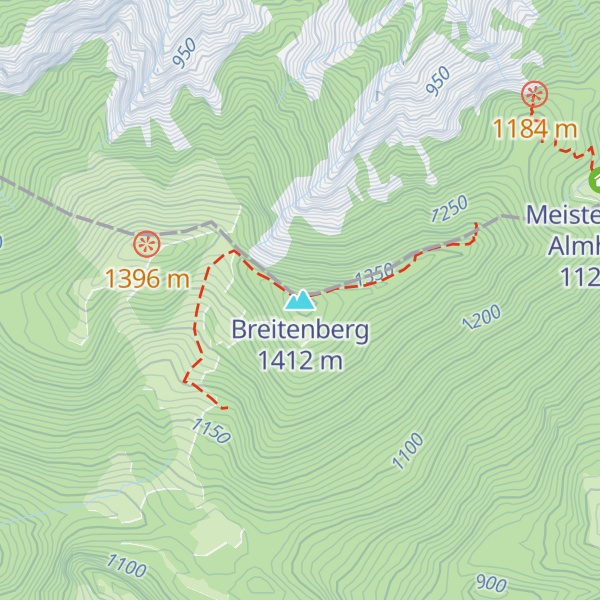 Map of Breitenberg