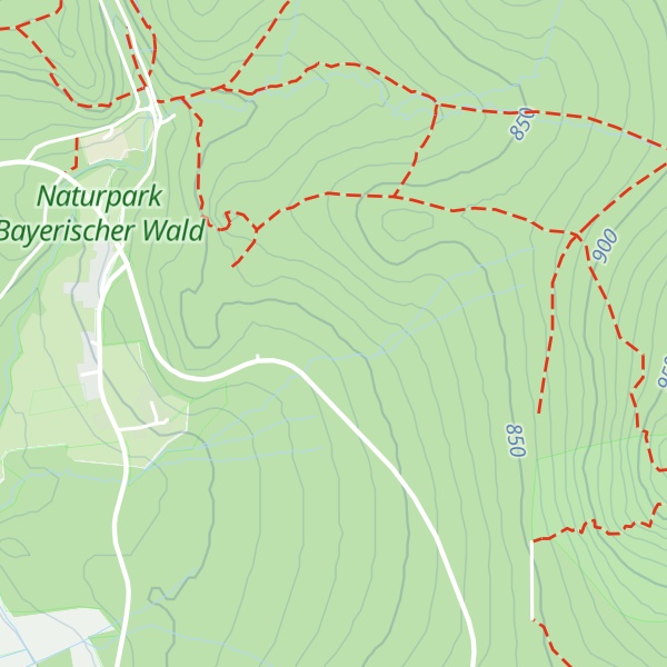 Map of Weidhüttenwald