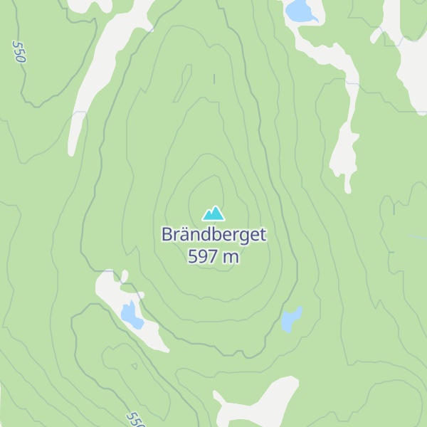 Map of Brändberget