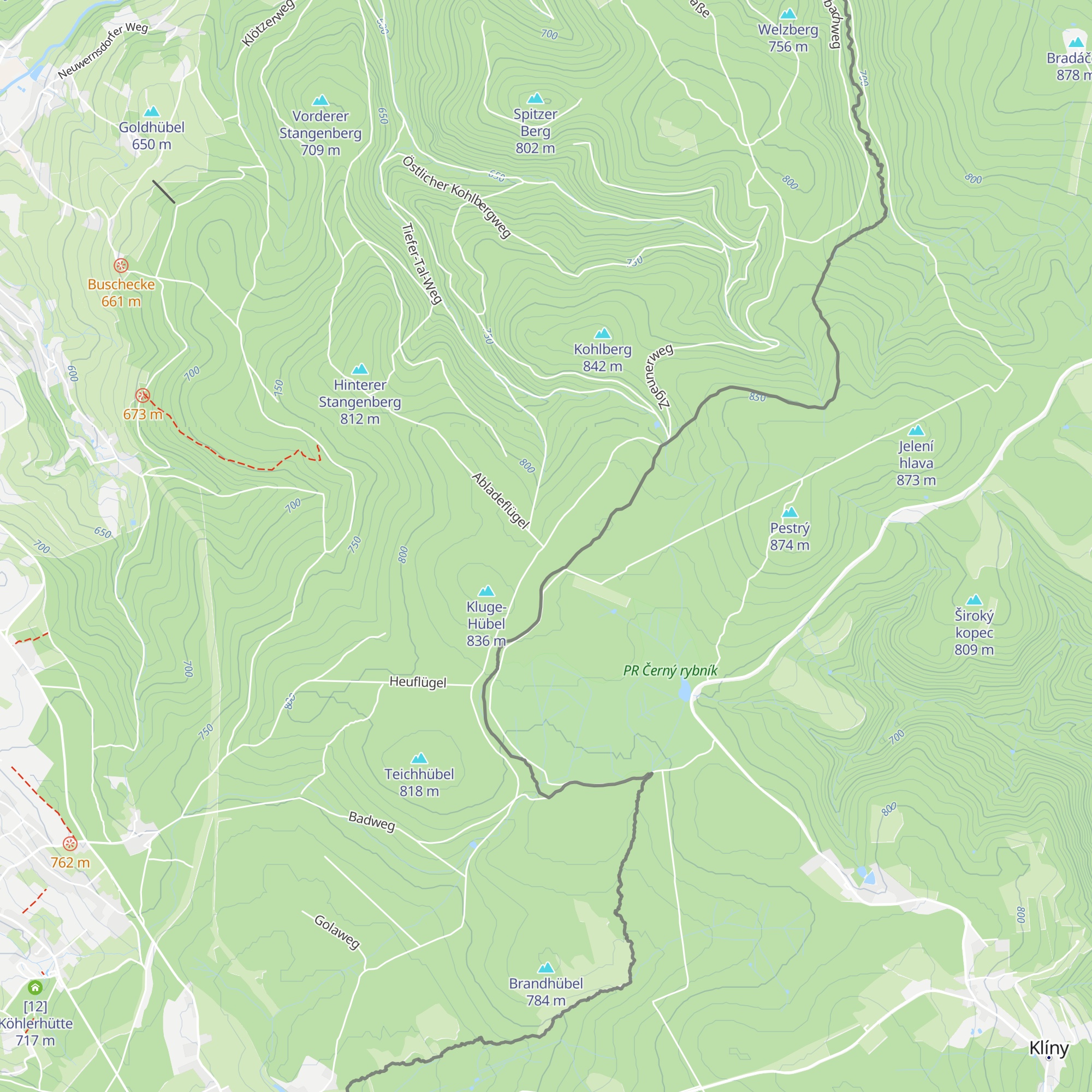 "am Göhrener Tor" map