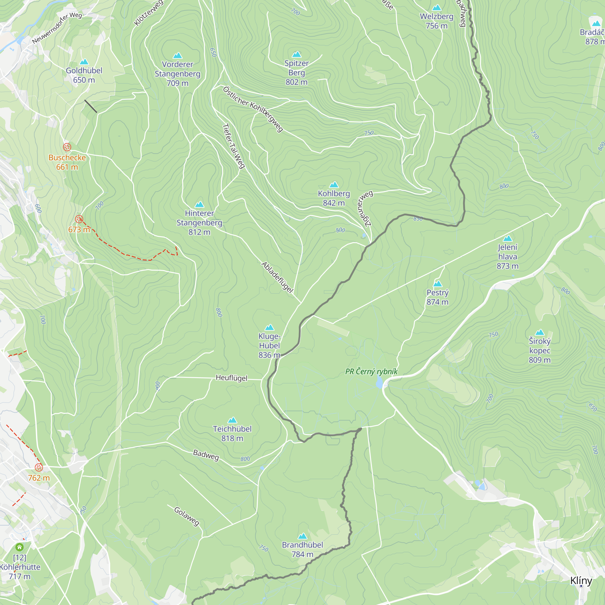 "am Göhrener Tor" map