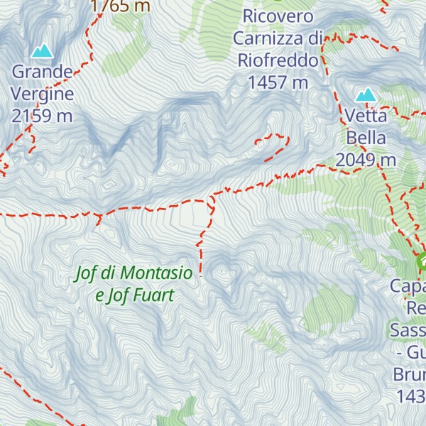 Map of Ricovero Riobianco