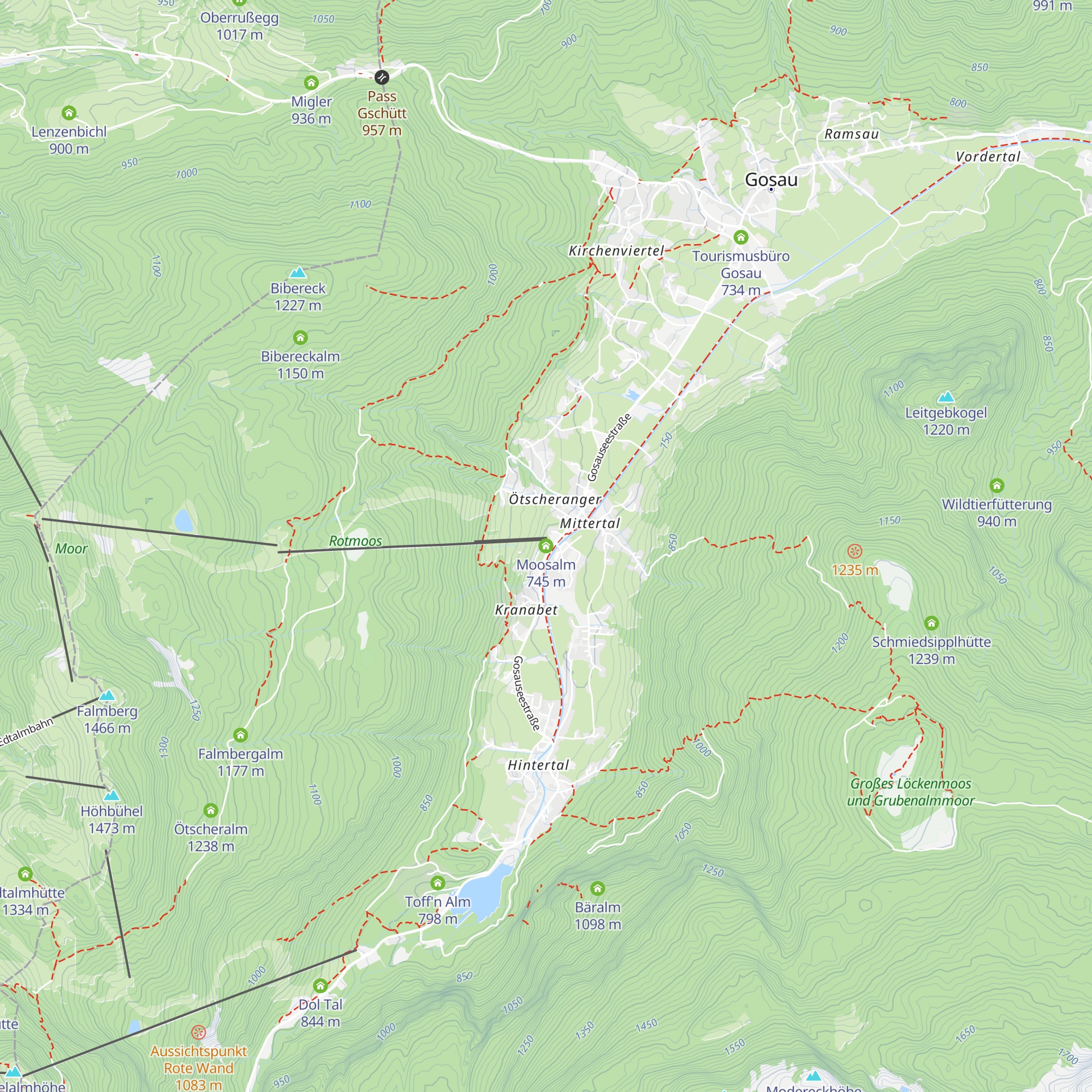 Moosalm map