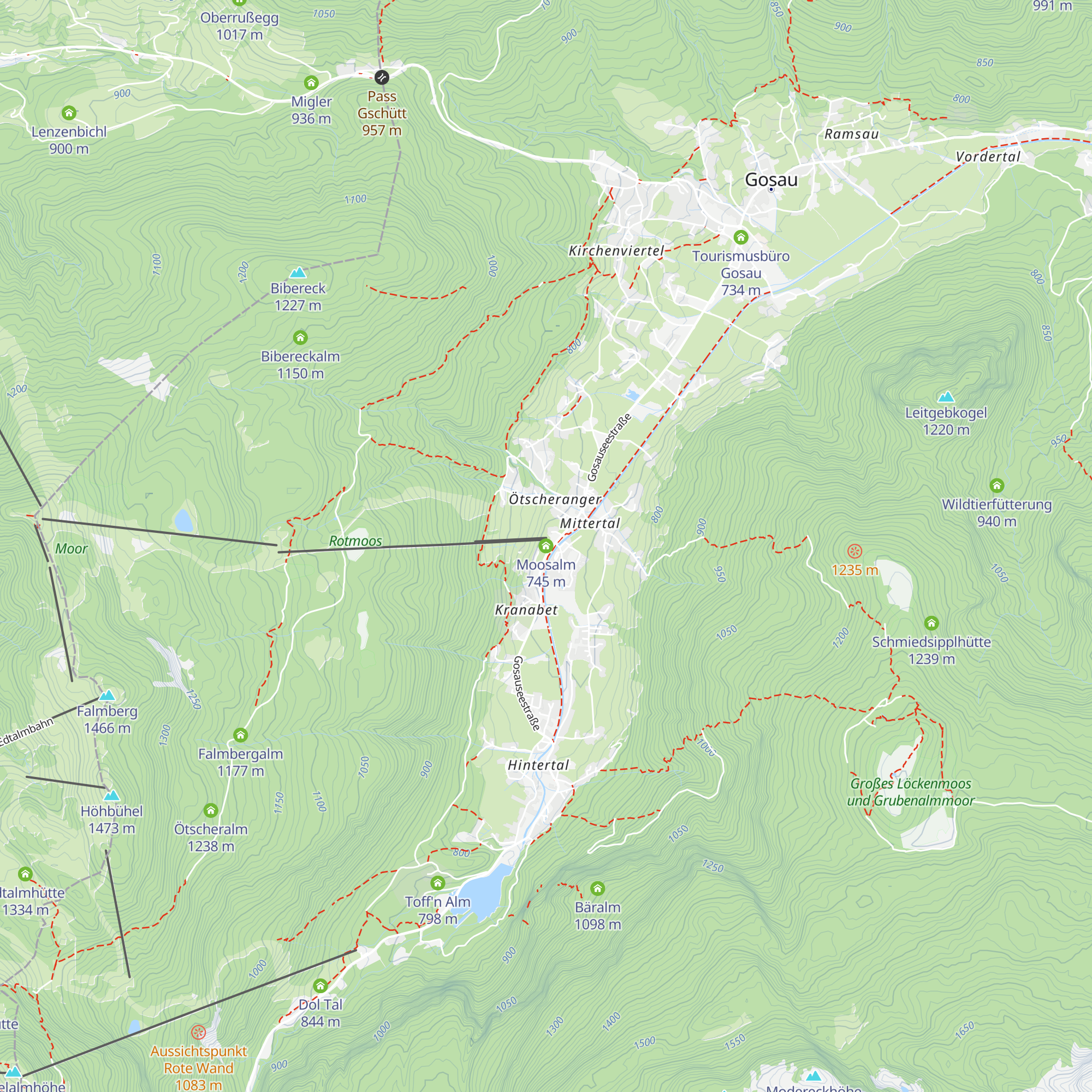Moosalm map