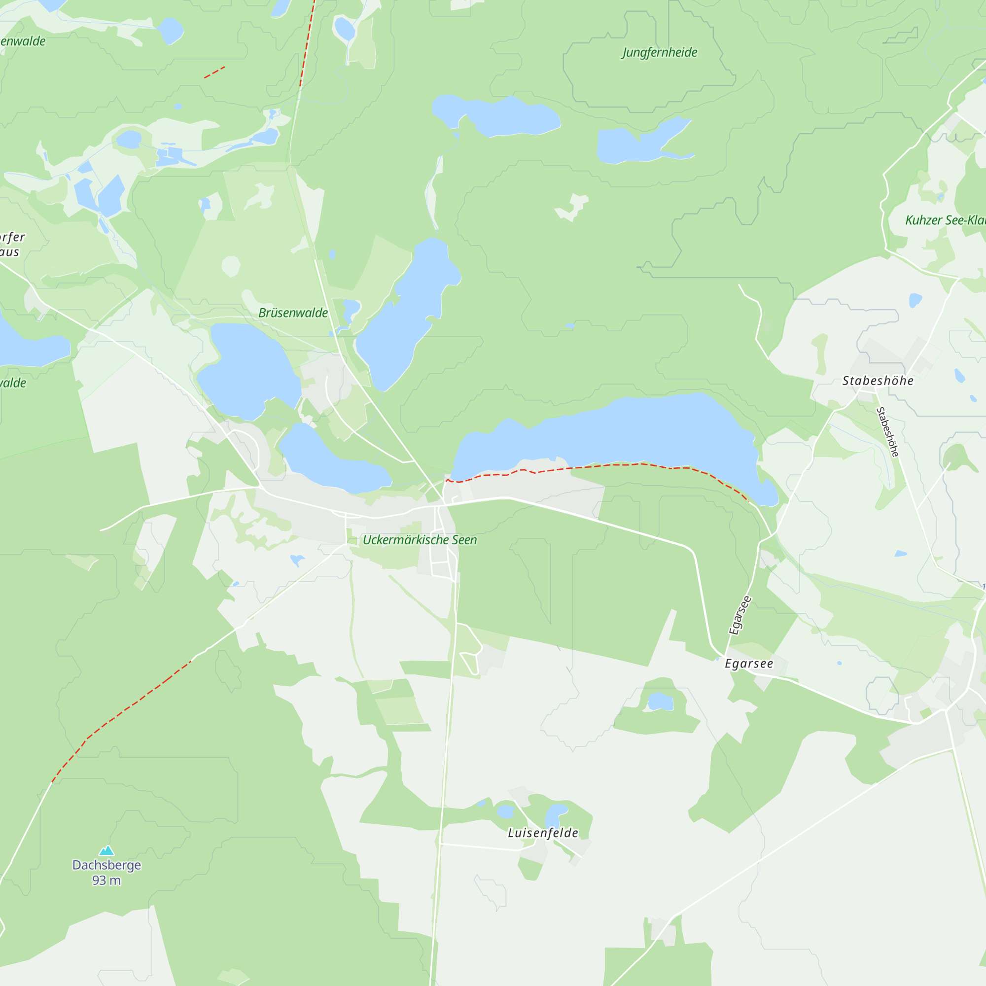 Gitti´s Finnhütten map