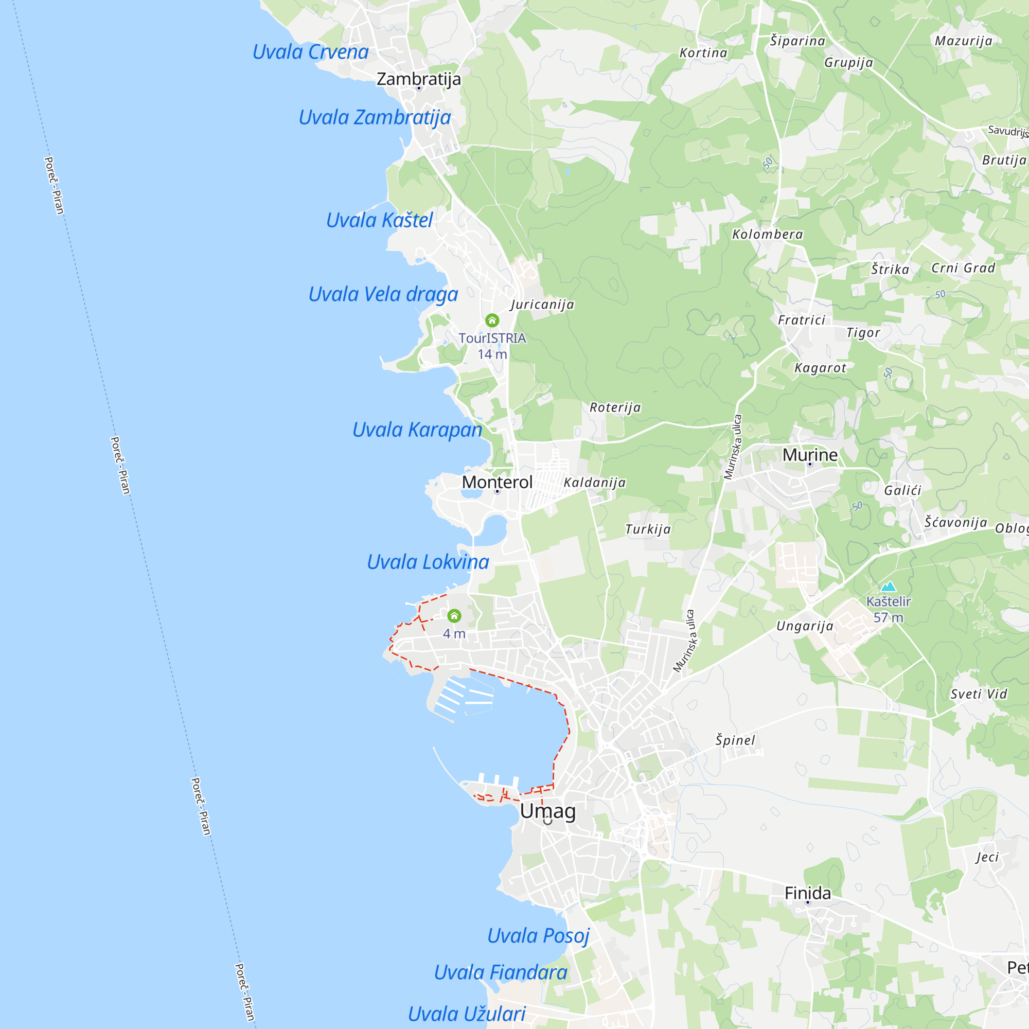 Main Reception of Sol Stella Maris map