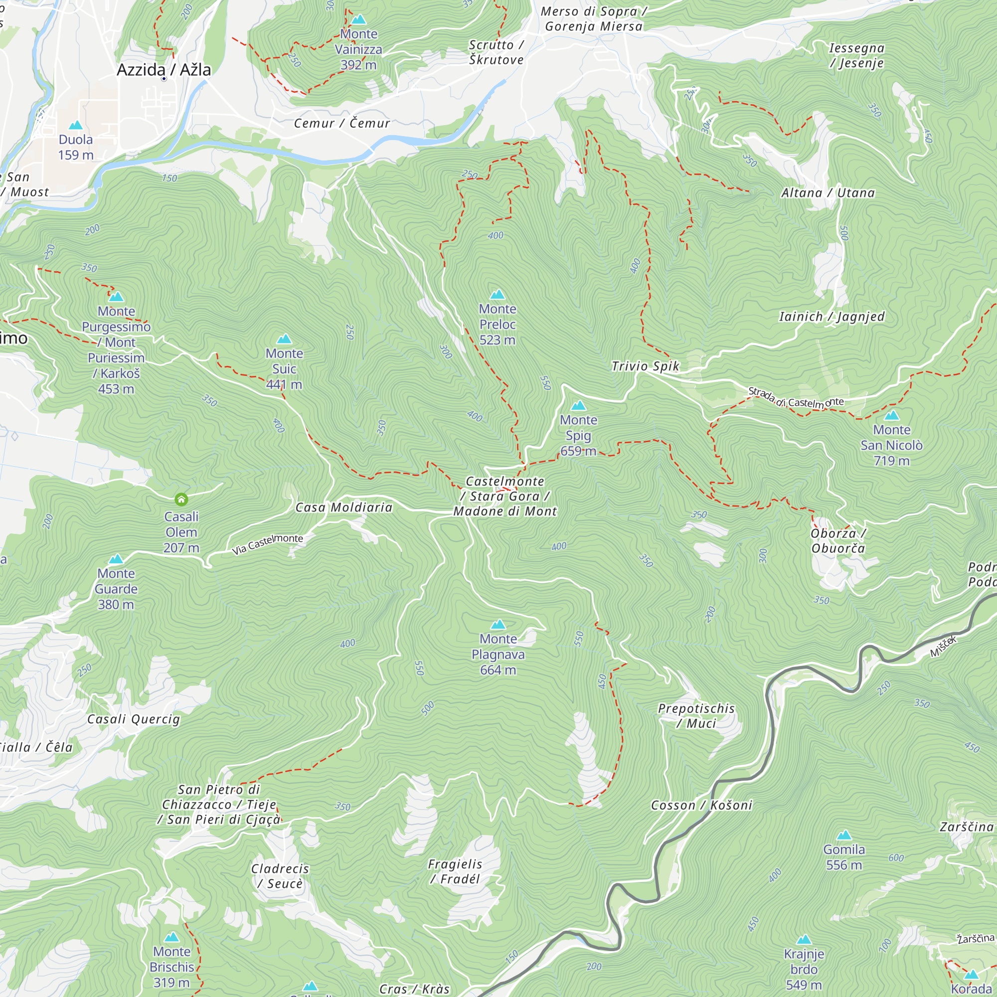 Al Piazzale map