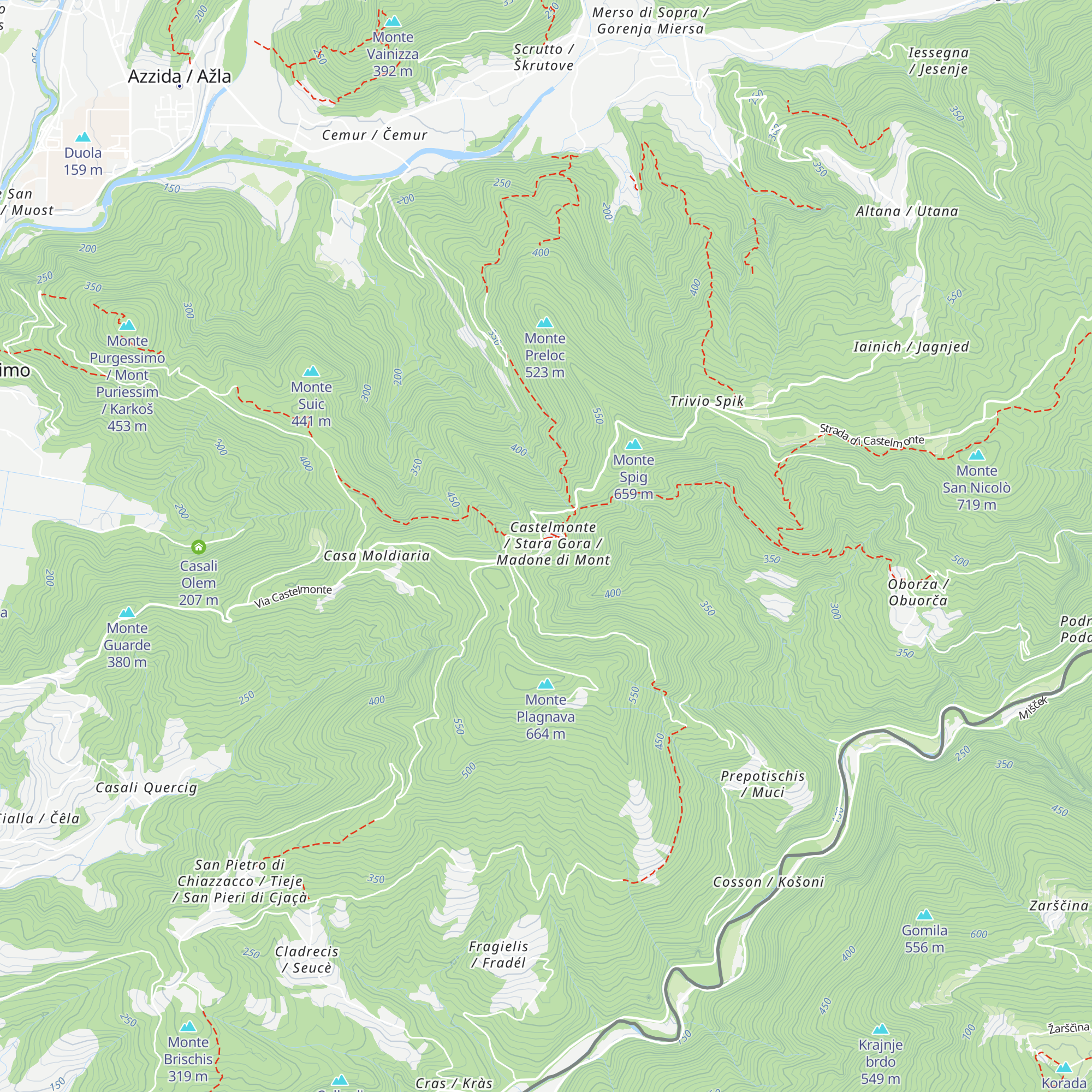 Al Piazzale map