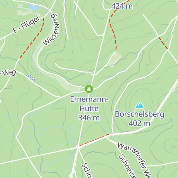 Map of Ernemann-Hütte