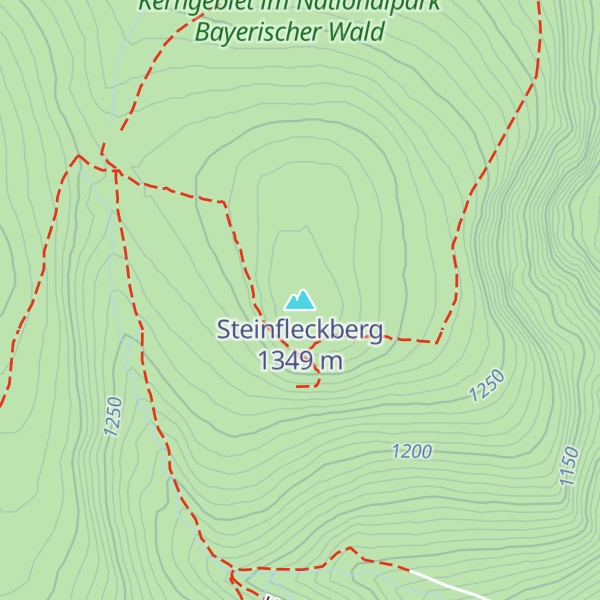 Map of Steinfleckberg