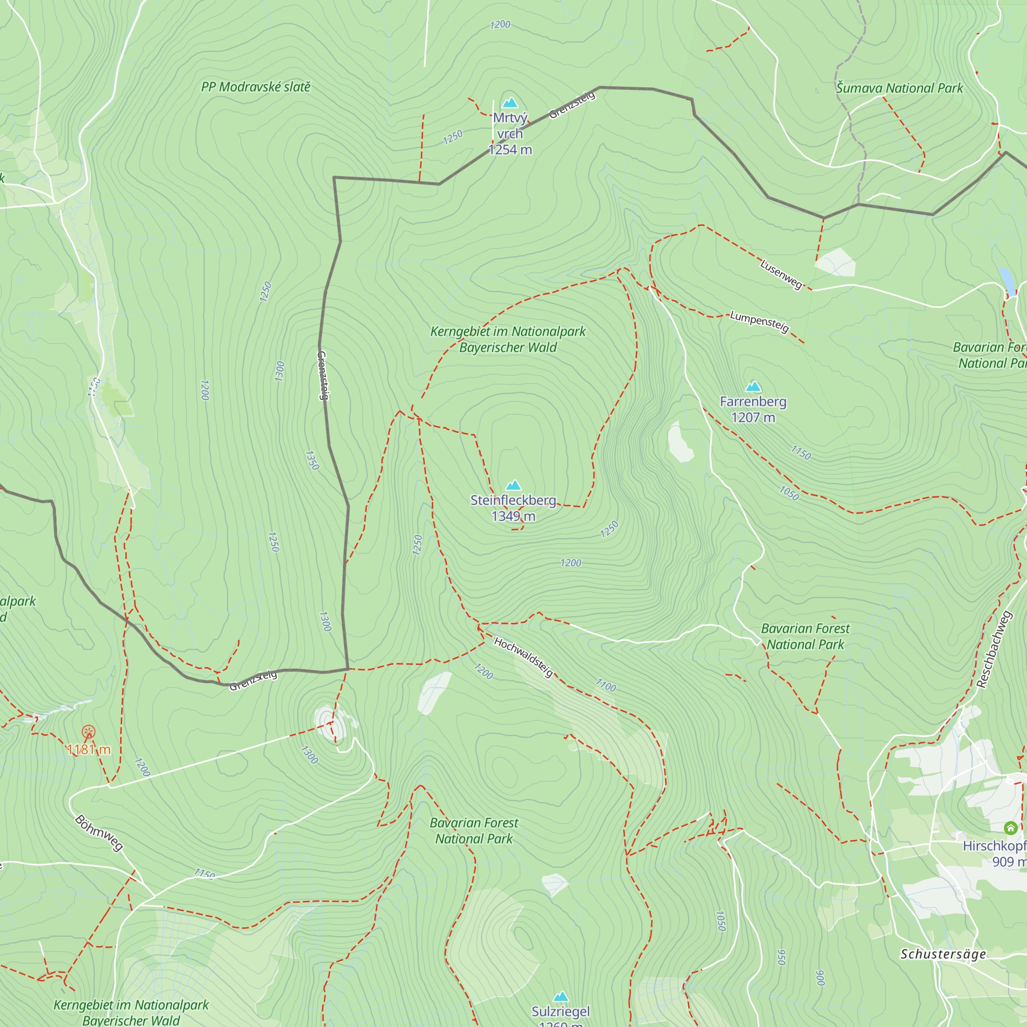 Steinfleckhütte map
