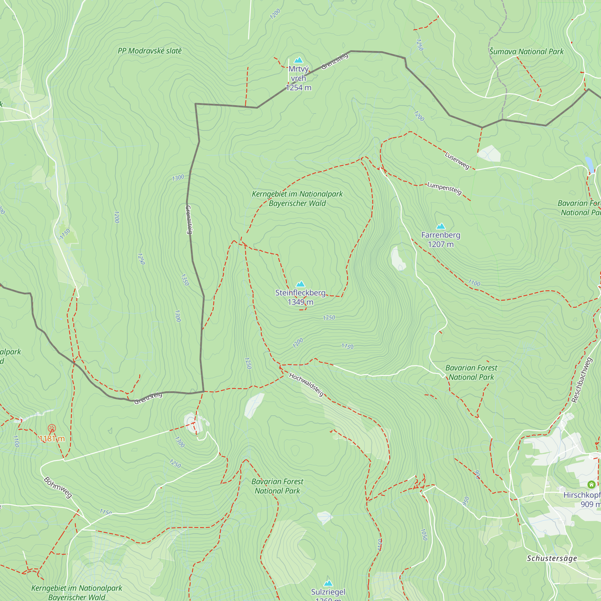 Steinfleckhütte map